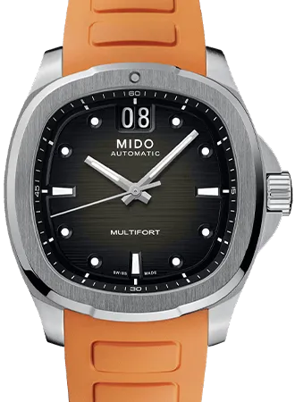 Multifort TV Big Date Grey - Rubber Ref. M049.526.17.081.00