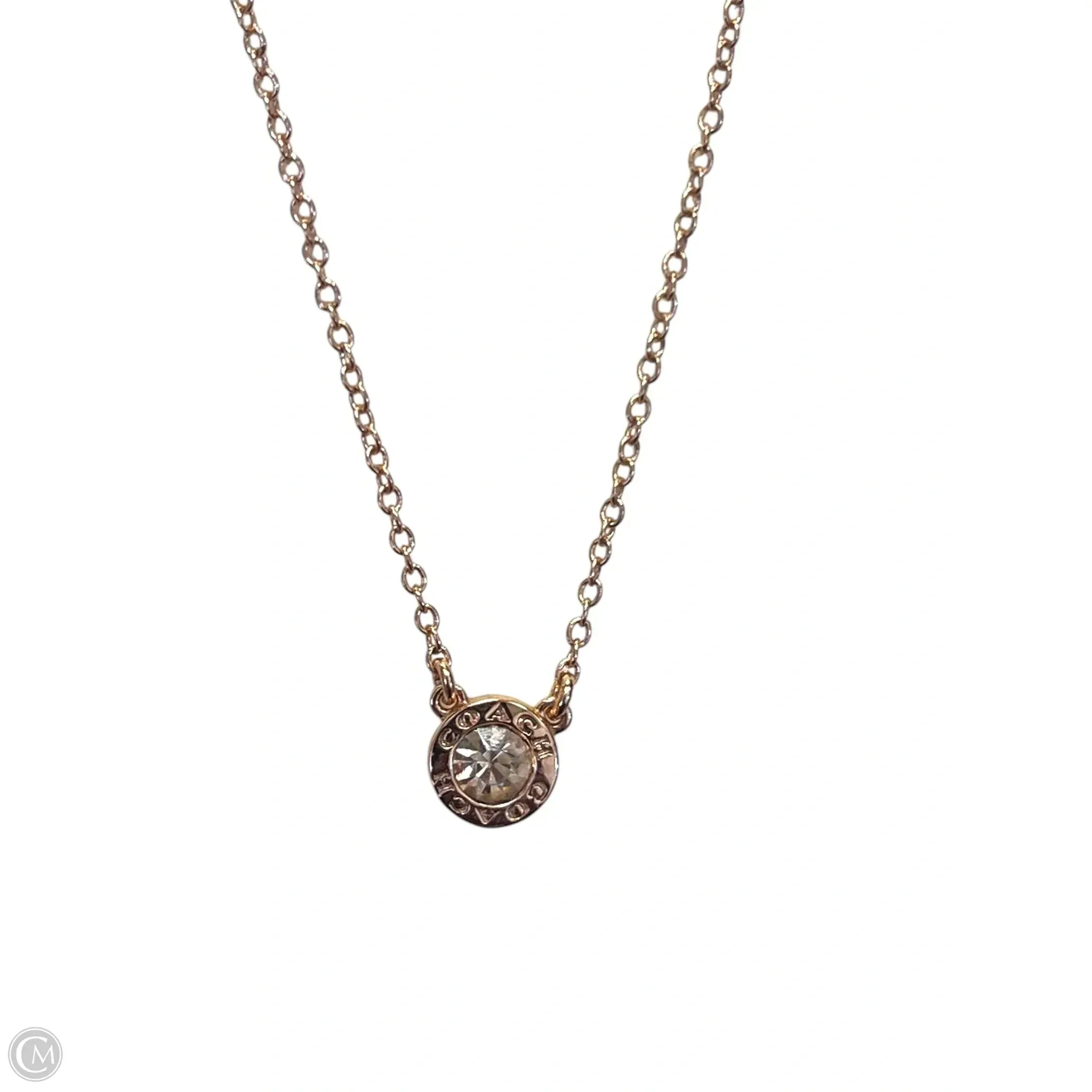 Necklace Chain By Coach, Size: 0 coach