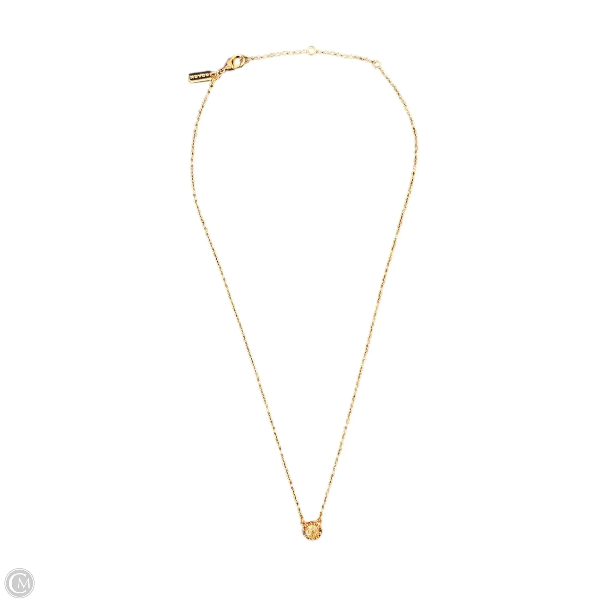 Necklace Chain By Coach, Size: 0 coach