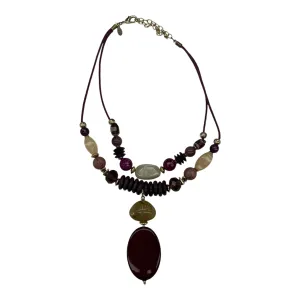 Necklace Layered By Chicos In Red chicos