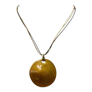 Necklace Pendant By Chicos In Gold chicos