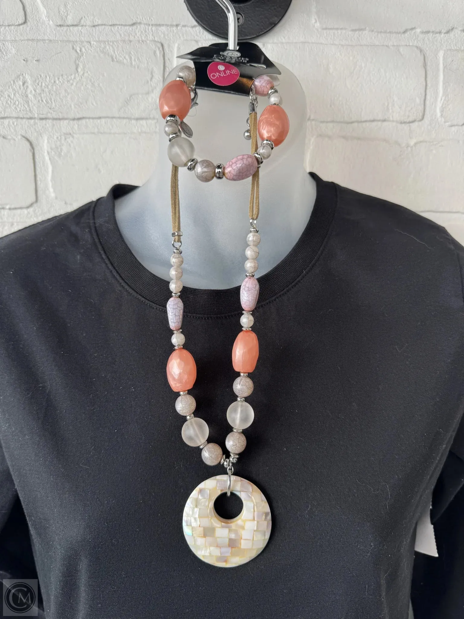 Necklace Set By Chicos, Size: 02 Piece Set chicos