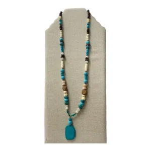 Necklace Statement By Chicos In Blue chicos