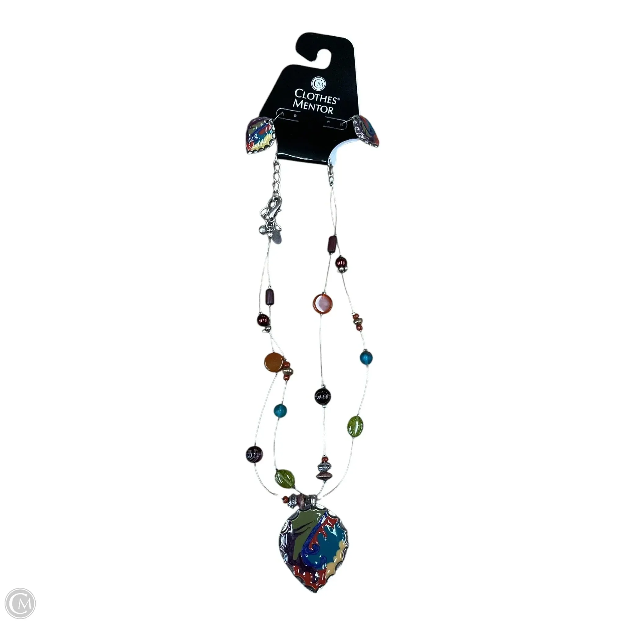Necklace Statement By Chicos, Size: 03 Piece Set chicos