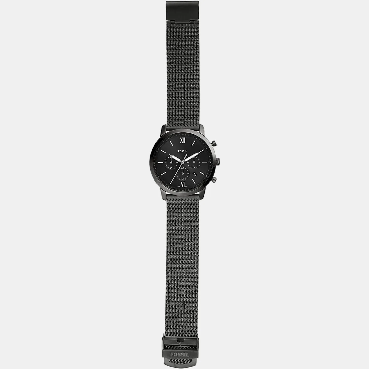 Neutra Men Quartz Black Dial Chronograph Stainless Steel Watch FS5699