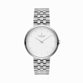 Nordgreen Infinity 32mm Silver Watch