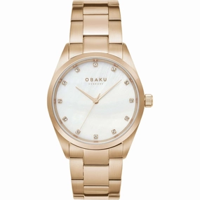 Obaku Women's Classic White Dial Watch
