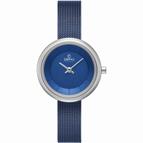 Obaku Women's Stille Arctic Blue Dial Watch