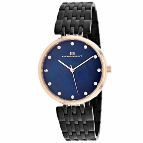 Oceanaut Women's Black MOP dial Watch