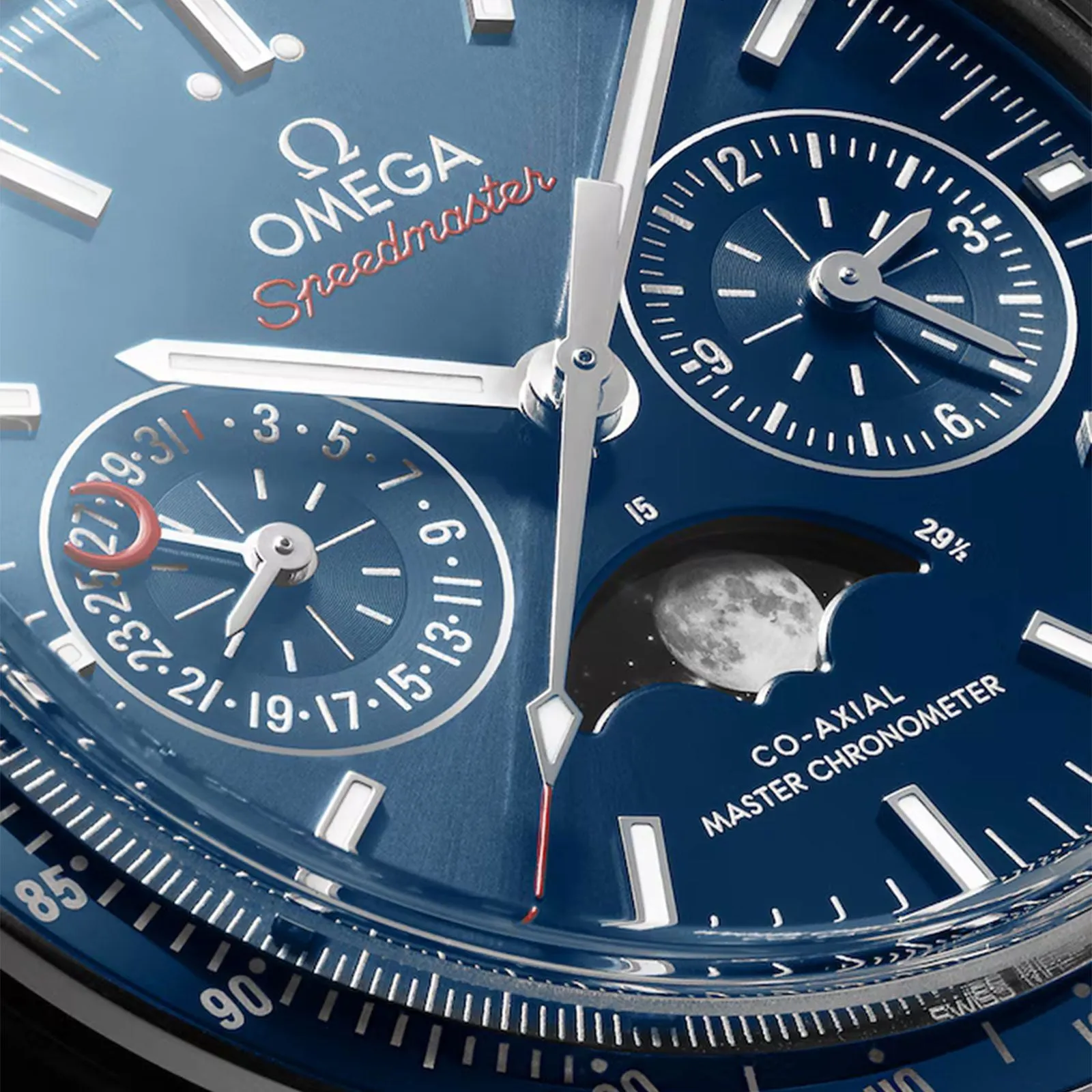 Omega Speedmaster Moonphase Co-Axial Master Chronometer Chronograph 44.25mm 304.33.44.52.03.001