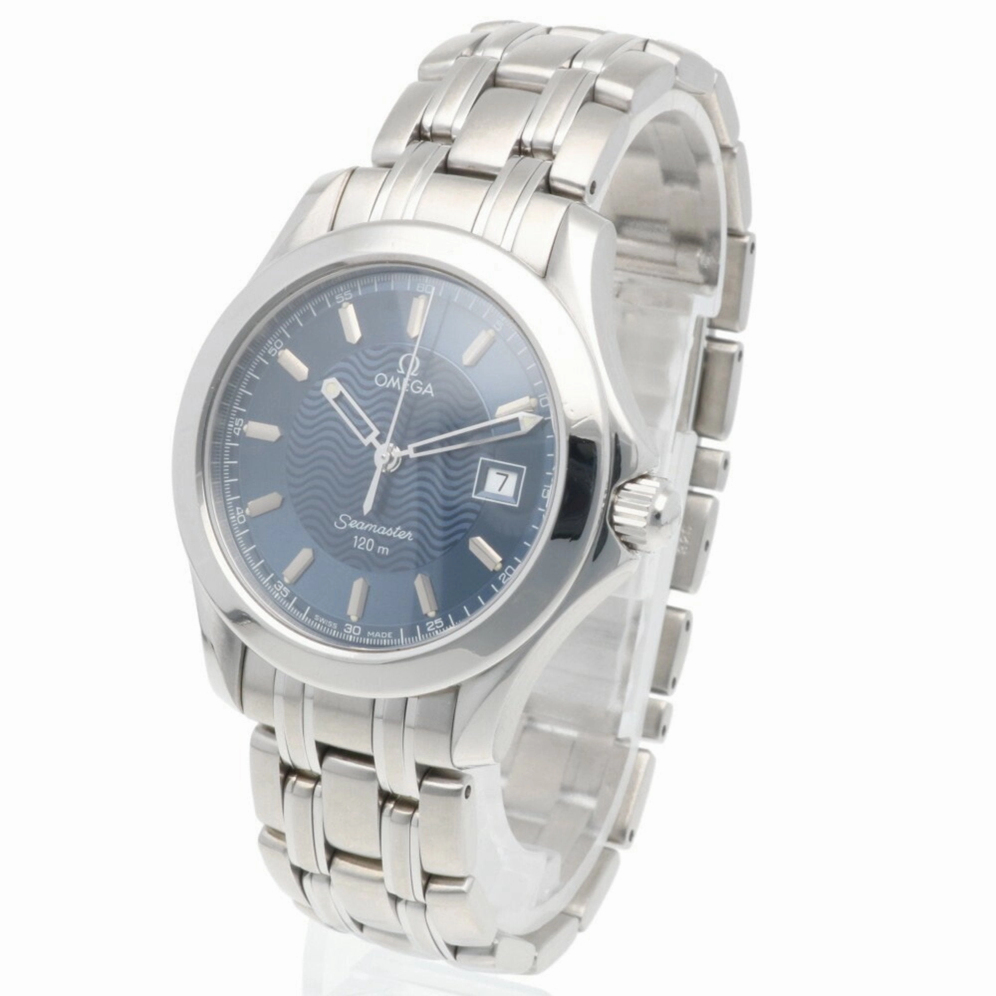 Omega Seamaster Stainless Steel Wristwatch (Pre-Owned)