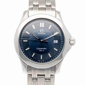 Omega Seamaster Stainless Steel Wristwatch (Pre-Owned)
