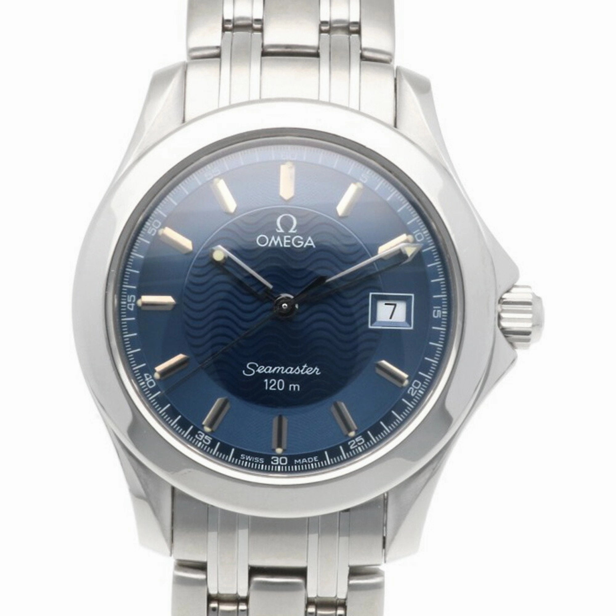 Omega Seamaster Stainless Steel Wristwatch (Pre-Owned)