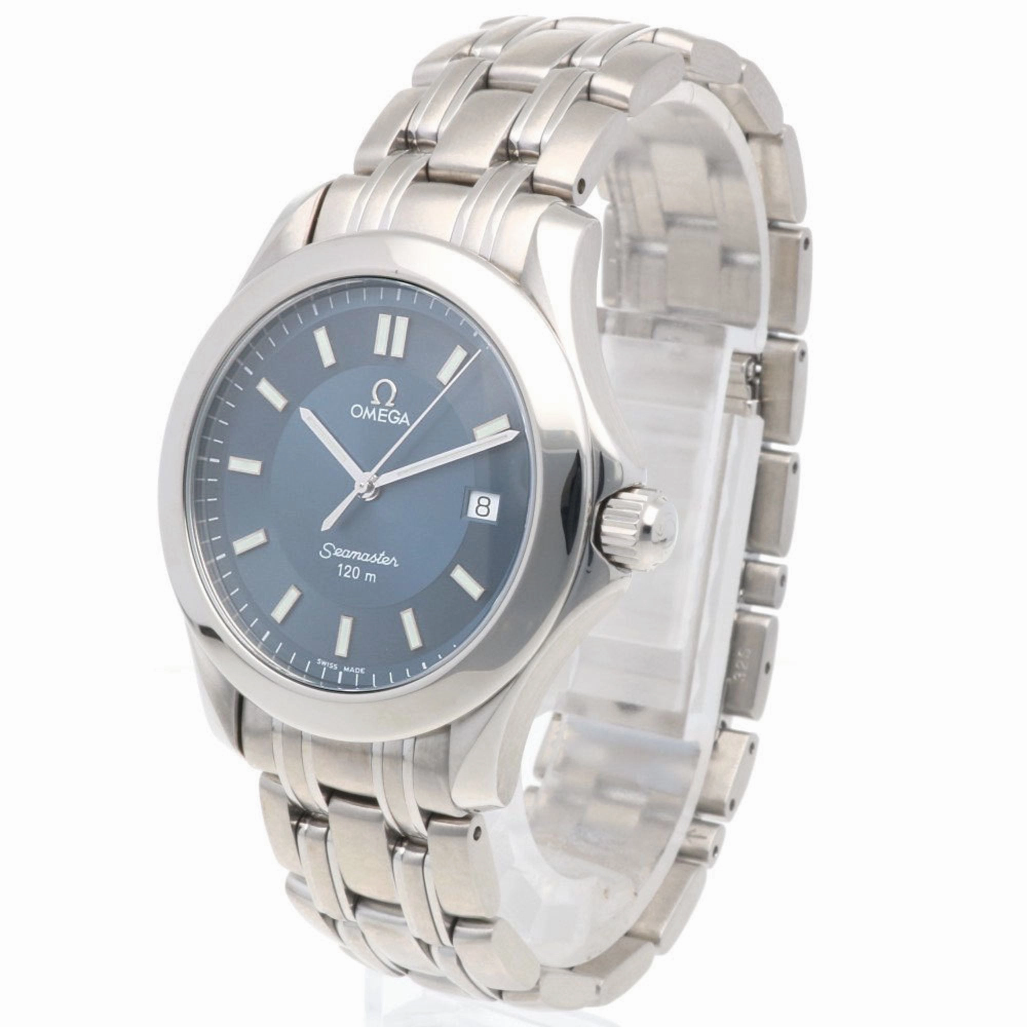 Omega Seamaster Stainless Steel Wristwatch (Pre-Owned)