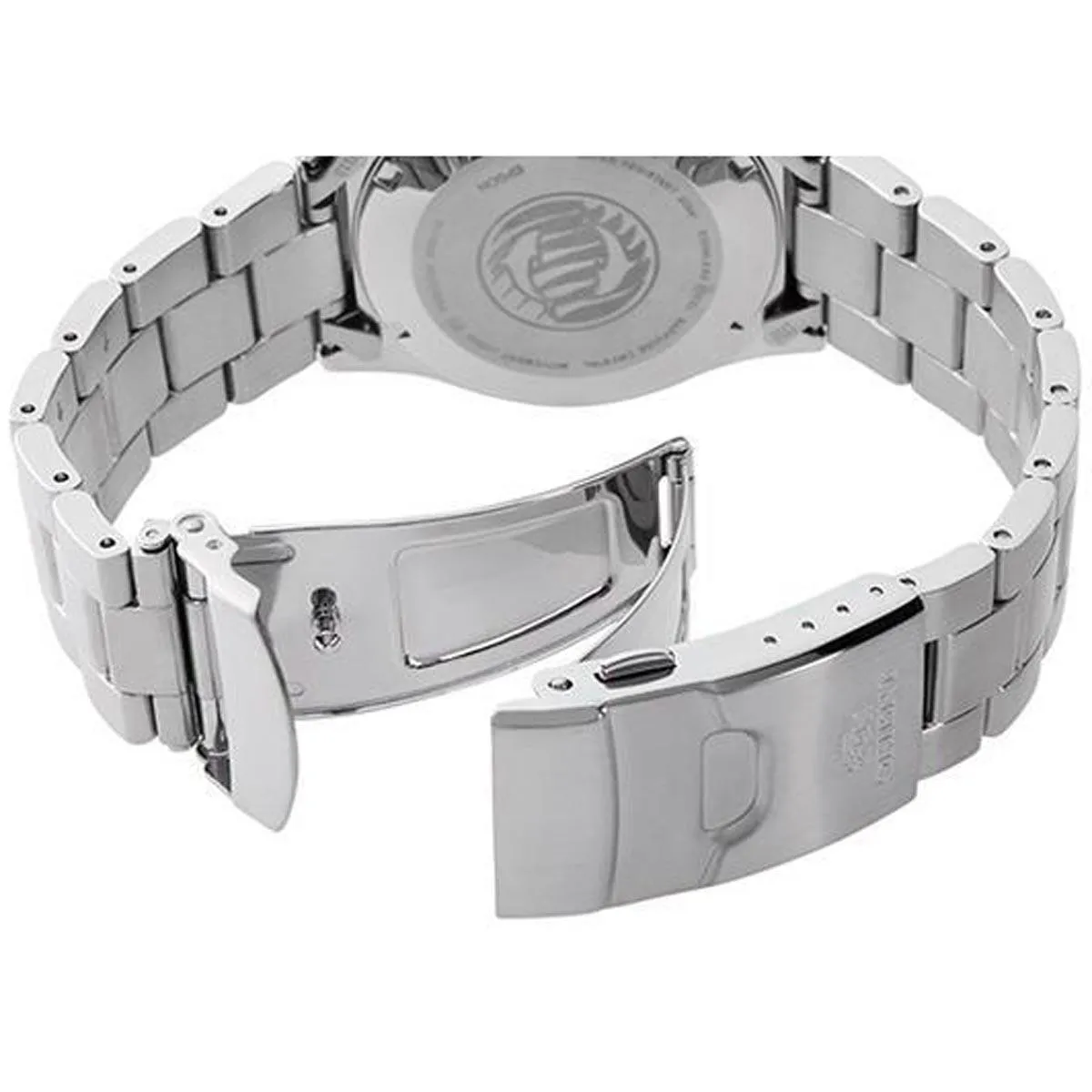 Orient Men's Automatic Watch - Kamasu Red Dial Silver Bracelet | RA-AA0003R19A