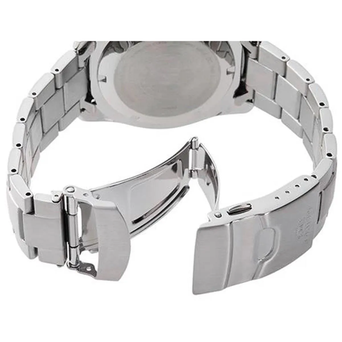 Orient Men's Automatic Watch - Kanno Black Dial Silver Bracelet Dive | RA-AA0008B19A