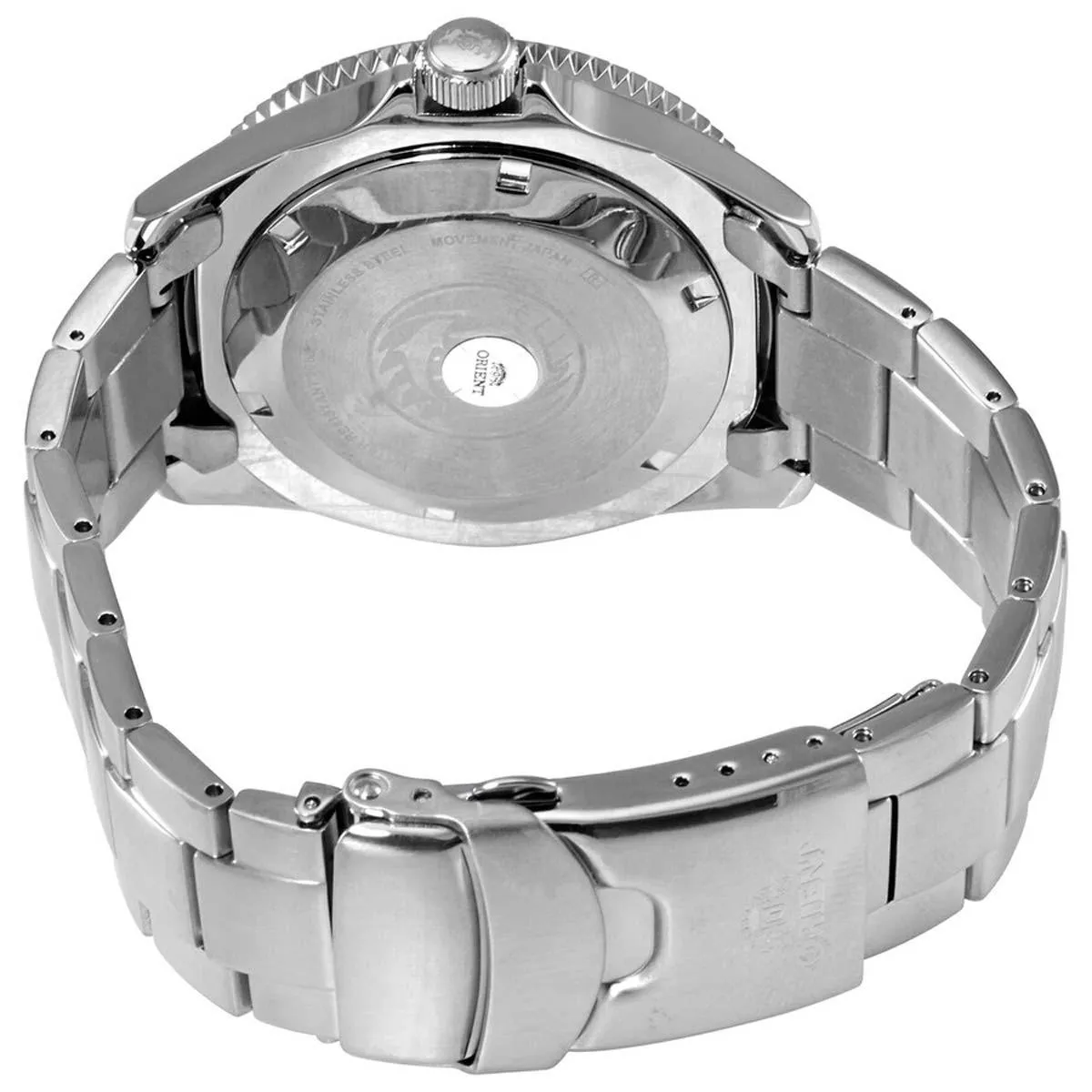 Orient Men's Automatic Watch - Kanno Green Dial Silver Tone Bracelet | RA-AA0914E19B