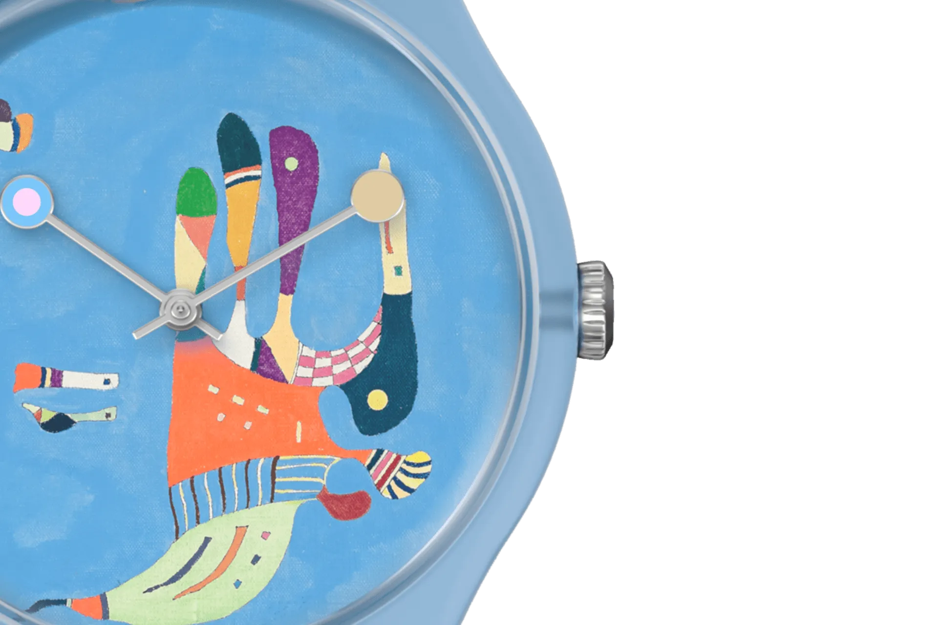 Orologio Swatch Blu Sky, By Vassilly Kandisky