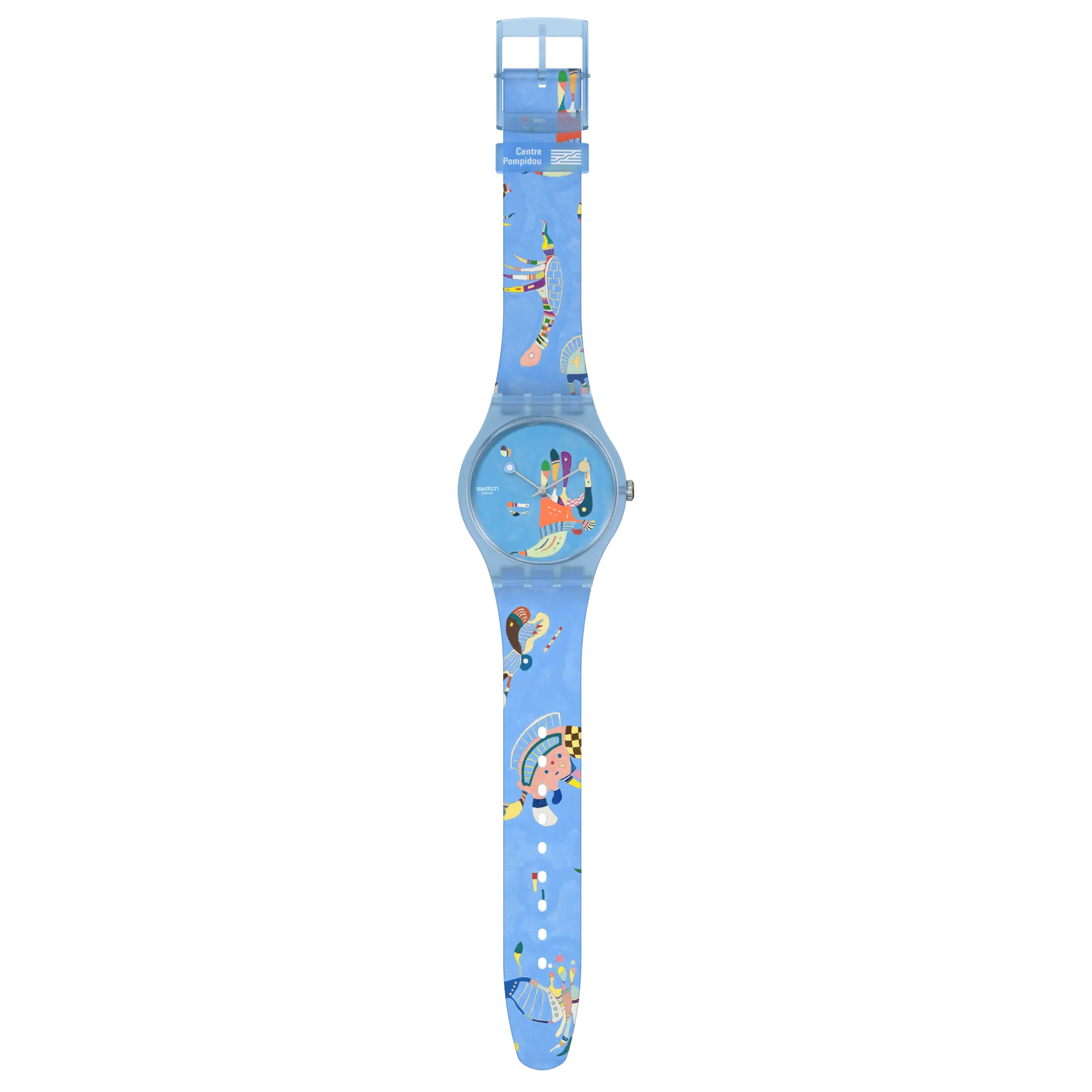Orologio Swatch Blu Sky, By Vassilly Kandisky