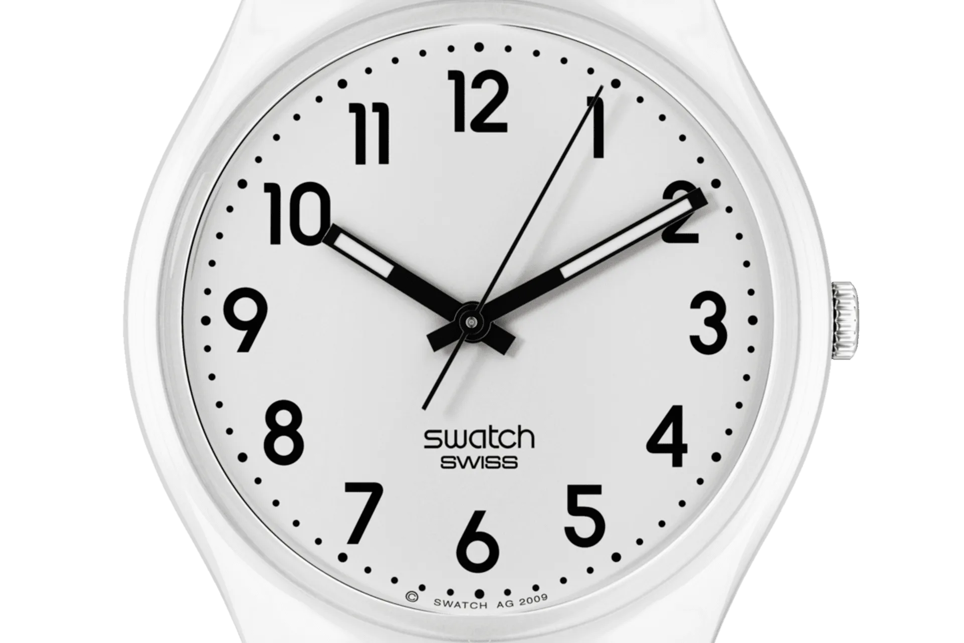 Orologio Swatch Just White Soft