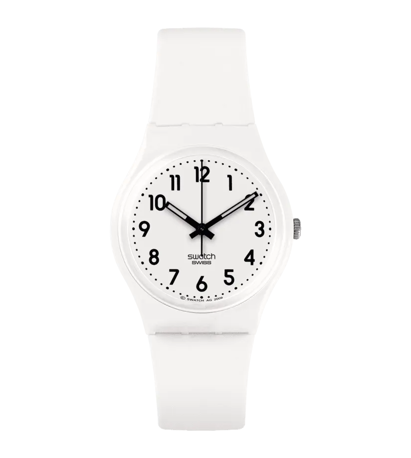 Orologio Swatch Just White Soft