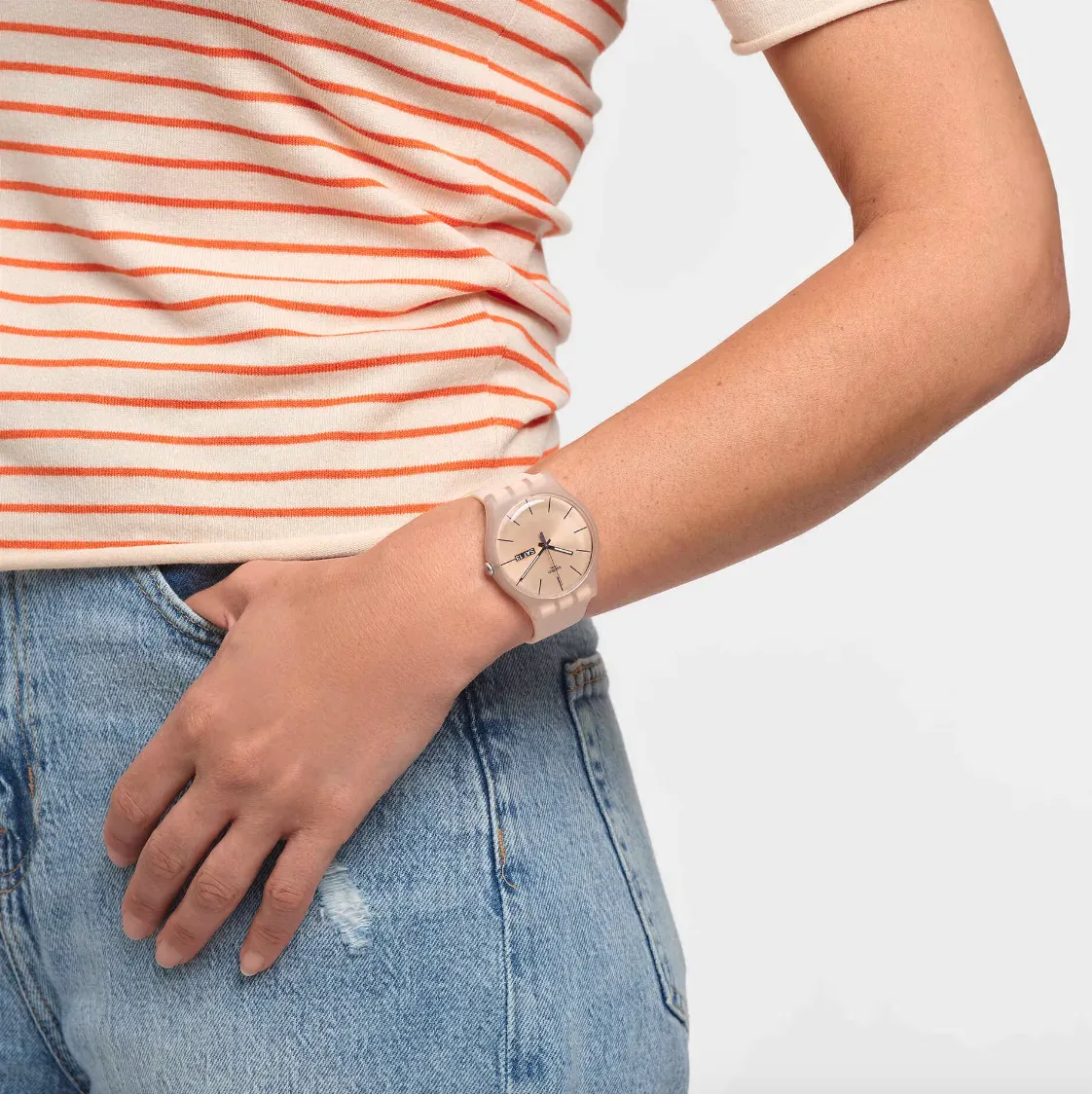 Orologio Swatch Rosa Rebel New Gent Coloured