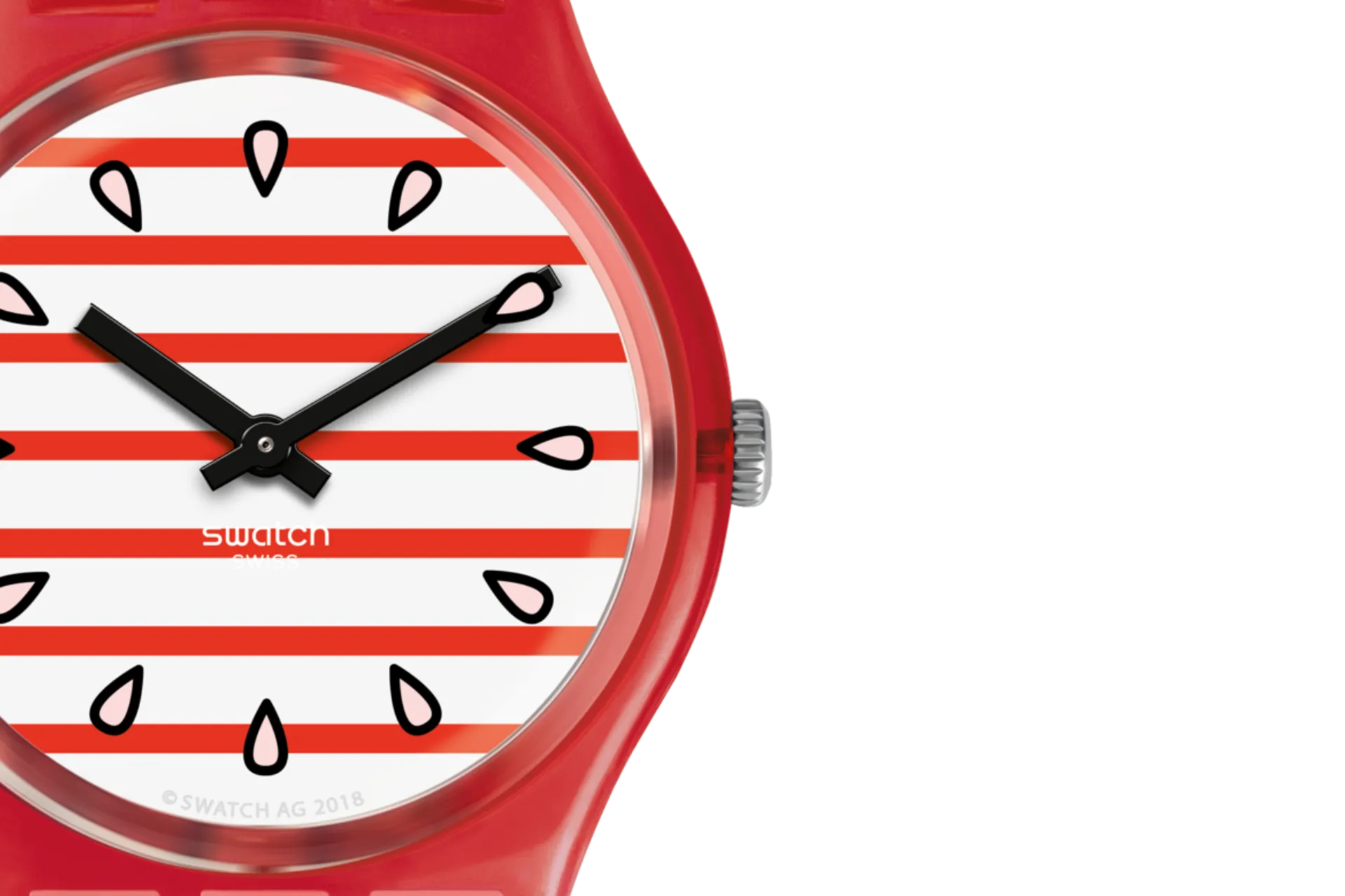 Orologio Swatch Toile Fraisee