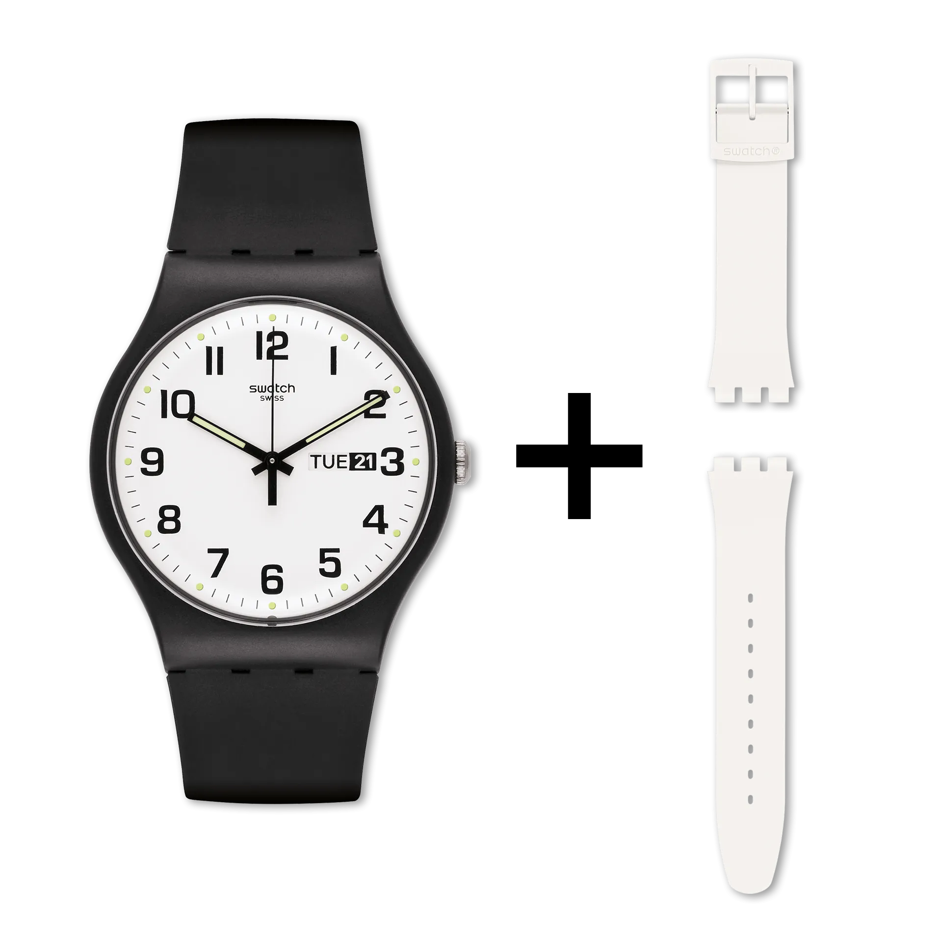 Orologio Twice Again   White