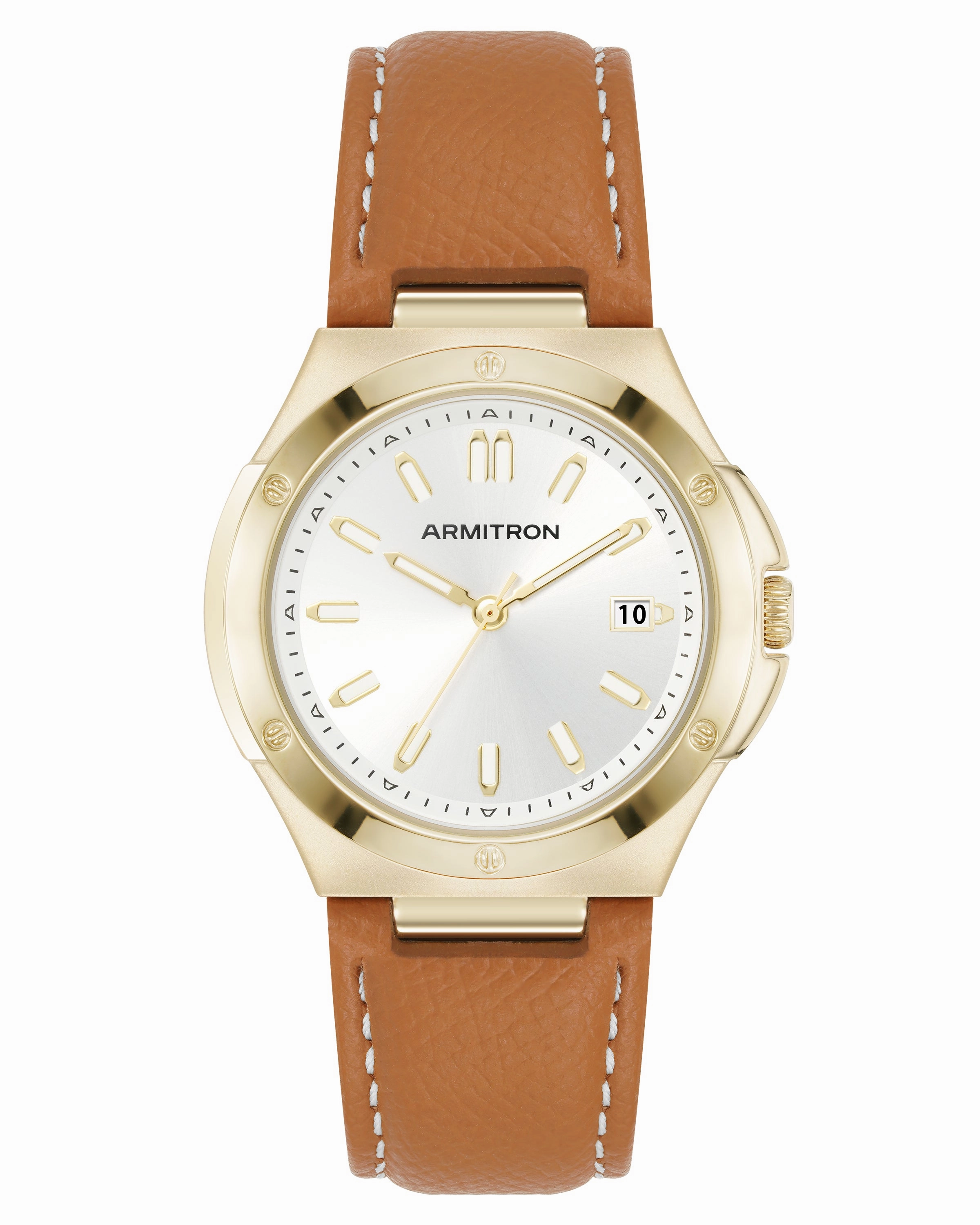 Parker? | 38mm, Gold/Brown/Silver