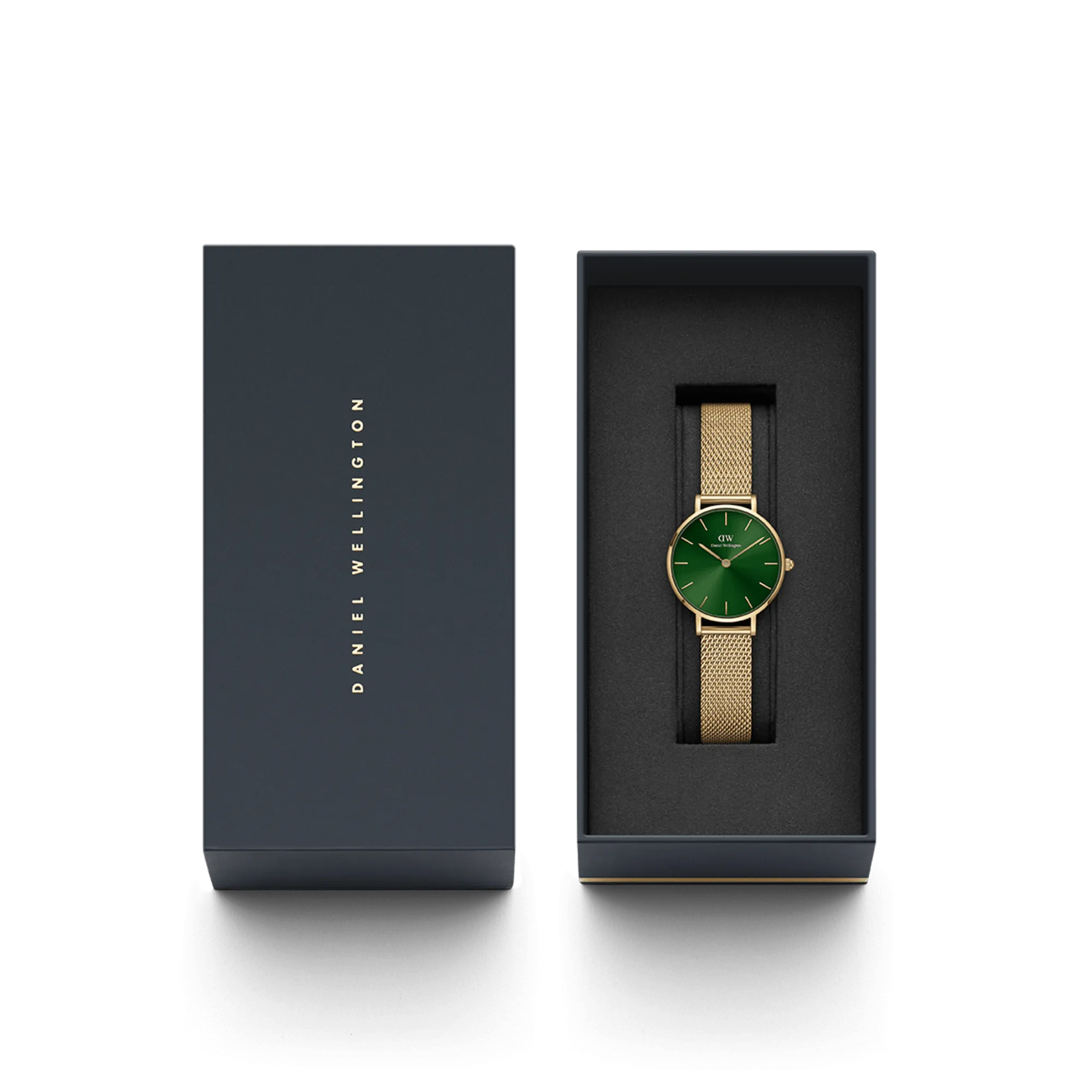 Petite Emerald Gold