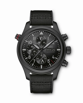 PILOT'S WATCH DOUBLE CHRONOGRAPH TOP GUN CERATANIUM
