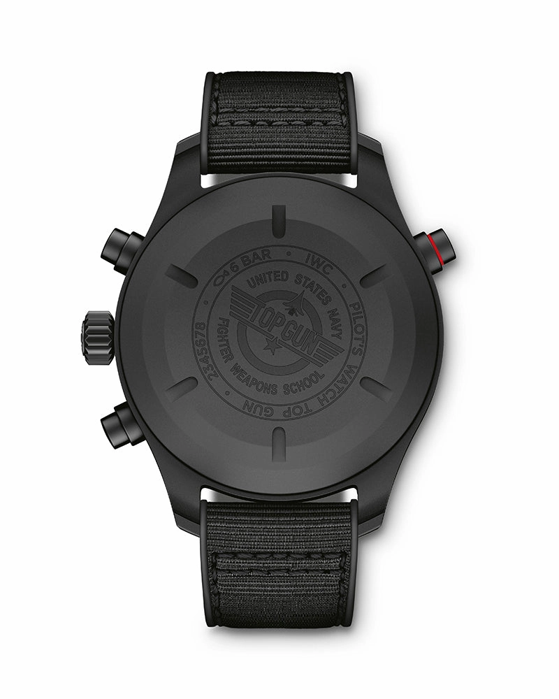PILOT'S WATCH DOUBLE CHRONOGRAPH TOP GUN CERATANIUM
