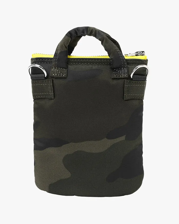 Porter-Yoshida & Co. Howl Woodland Camo Helmet Bag Mini - Olive