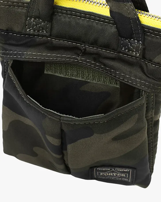Porter-Yoshida & Co. Howl Woodland Camo Helmet Bag Mini - Olive