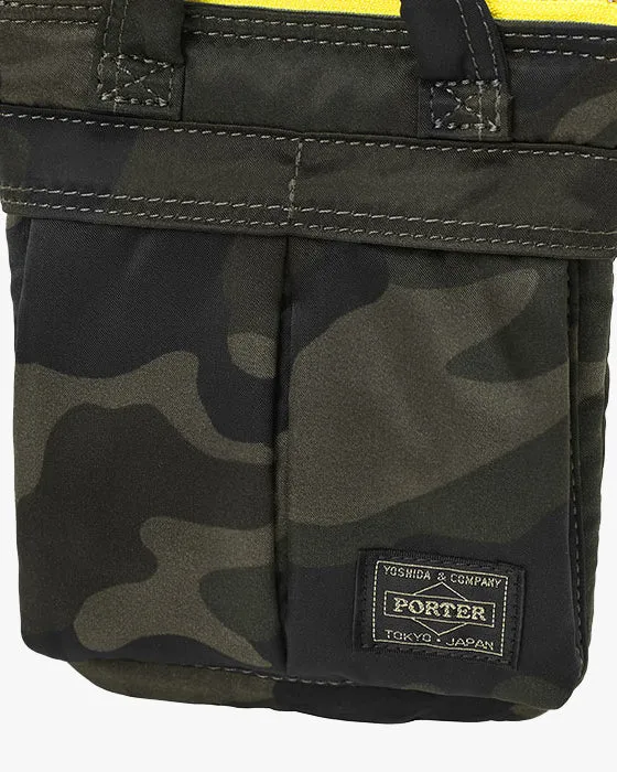 Porter-Yoshida & Co. Howl Woodland Camo Helmet Bag Mini - Olive