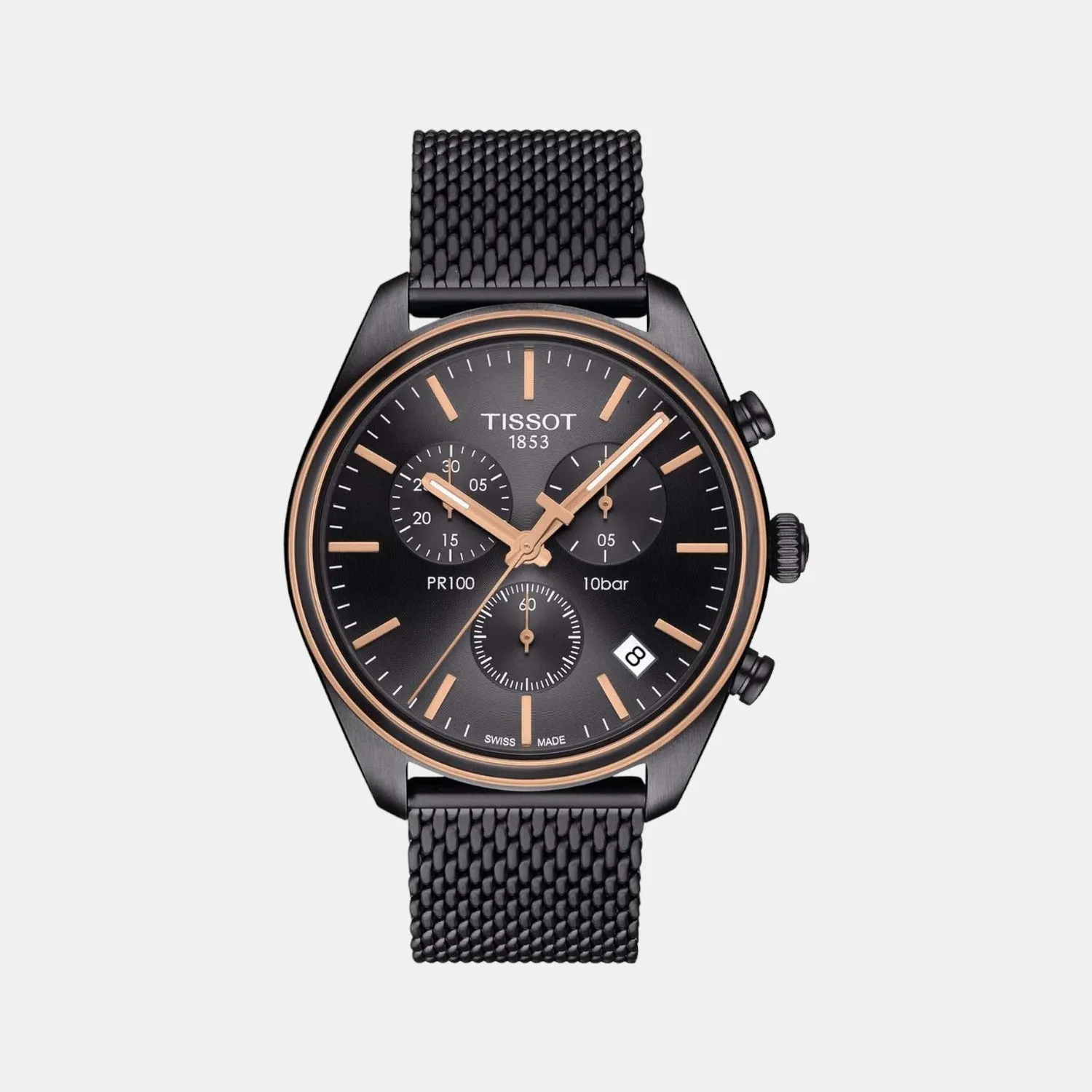 PR 100 Men Chronograph Stainless Steel Watch T1014172306100