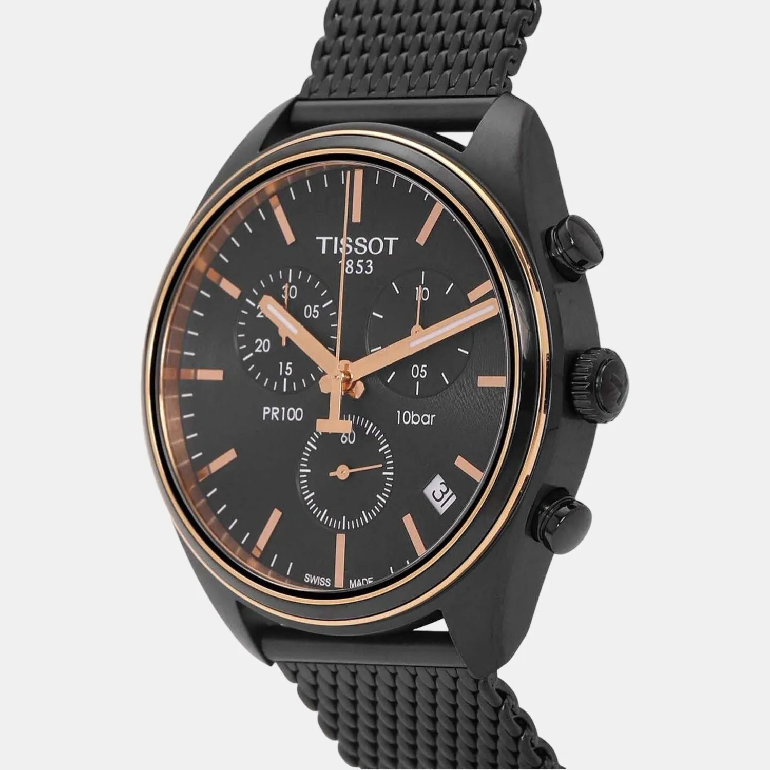 PR 100 Men Chronograph Stainless Steel Watch T1014172306100