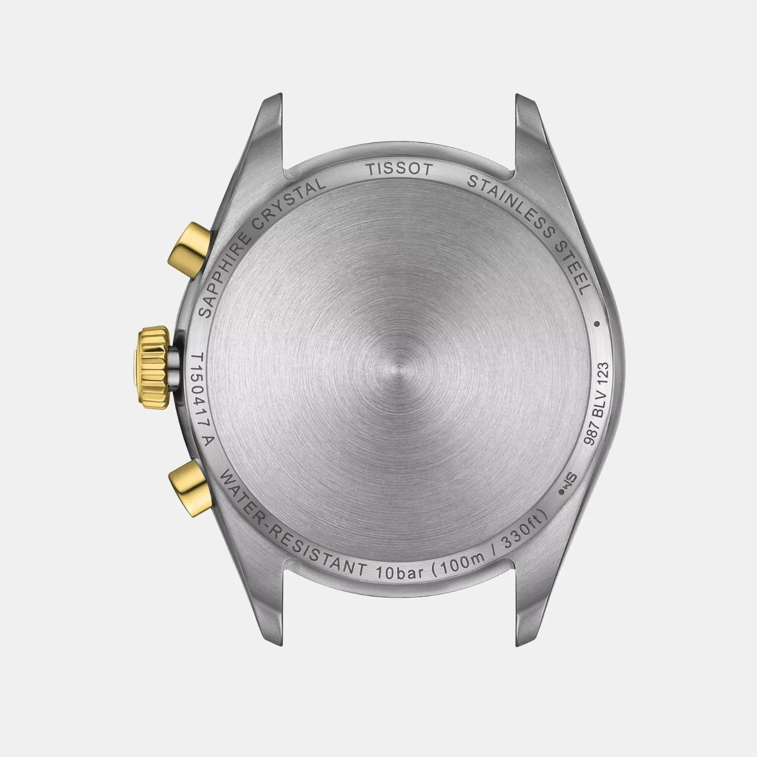 PR 100 Men Quartz Silver Dial Chronograph Stainless Steel Watch T1504172203100