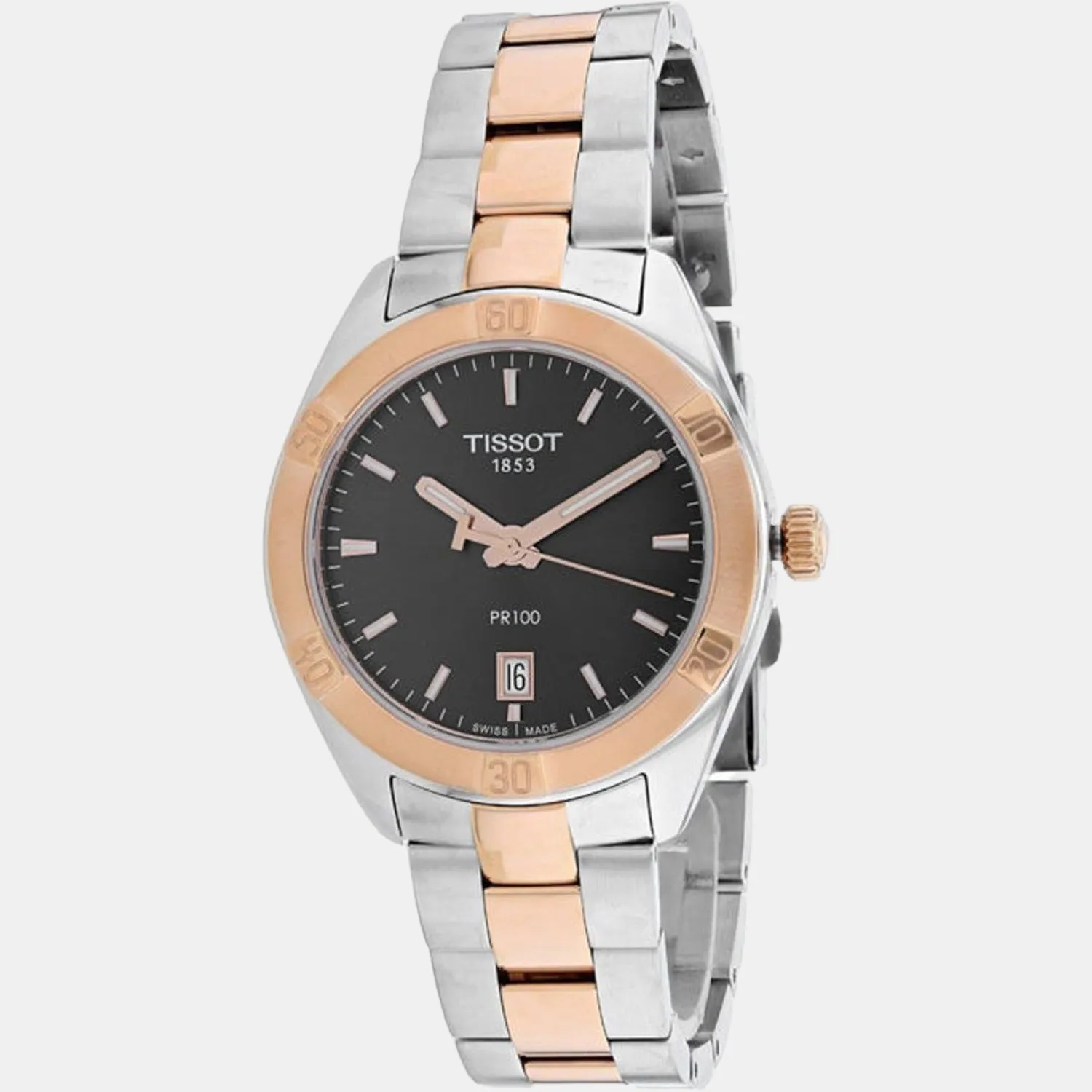 PR 100 Women Analog Stainless Steel Quartz Watch T1019102206100