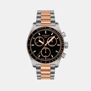 PR 516 Men Quartz Black Dial Chronograph Stainless Steel Watch T1494172205101