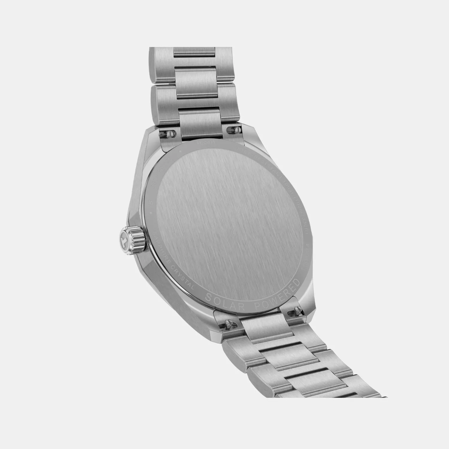PRC 100 Solar Unisex Blue Dial Analog Stainless Steel Watch T1514221104100