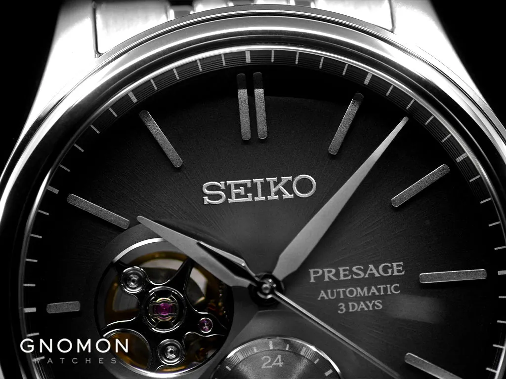 Presage Classic Series Open-Heart Grey Ref. SARJ009