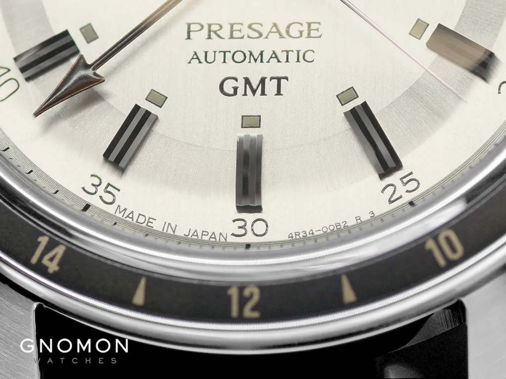 Presage GMT Style60s Series Silver Ref. SARY231