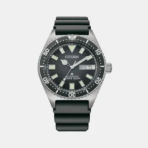 Promaster Dive Automatic Men Automatic Black Dial Analog Rubber Watch NY0120-01E