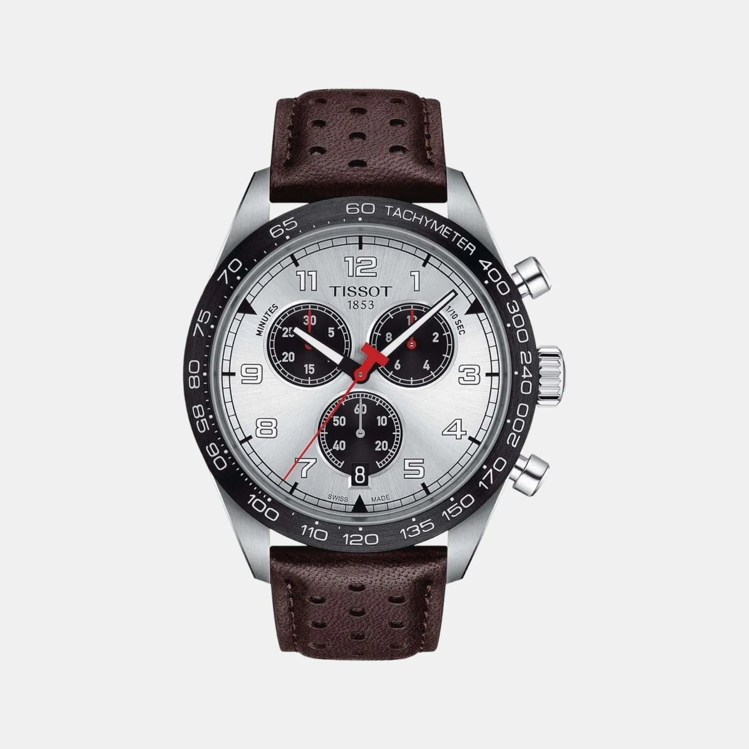 Prs 516 Men Chronograph Leather Watch T1316171603200