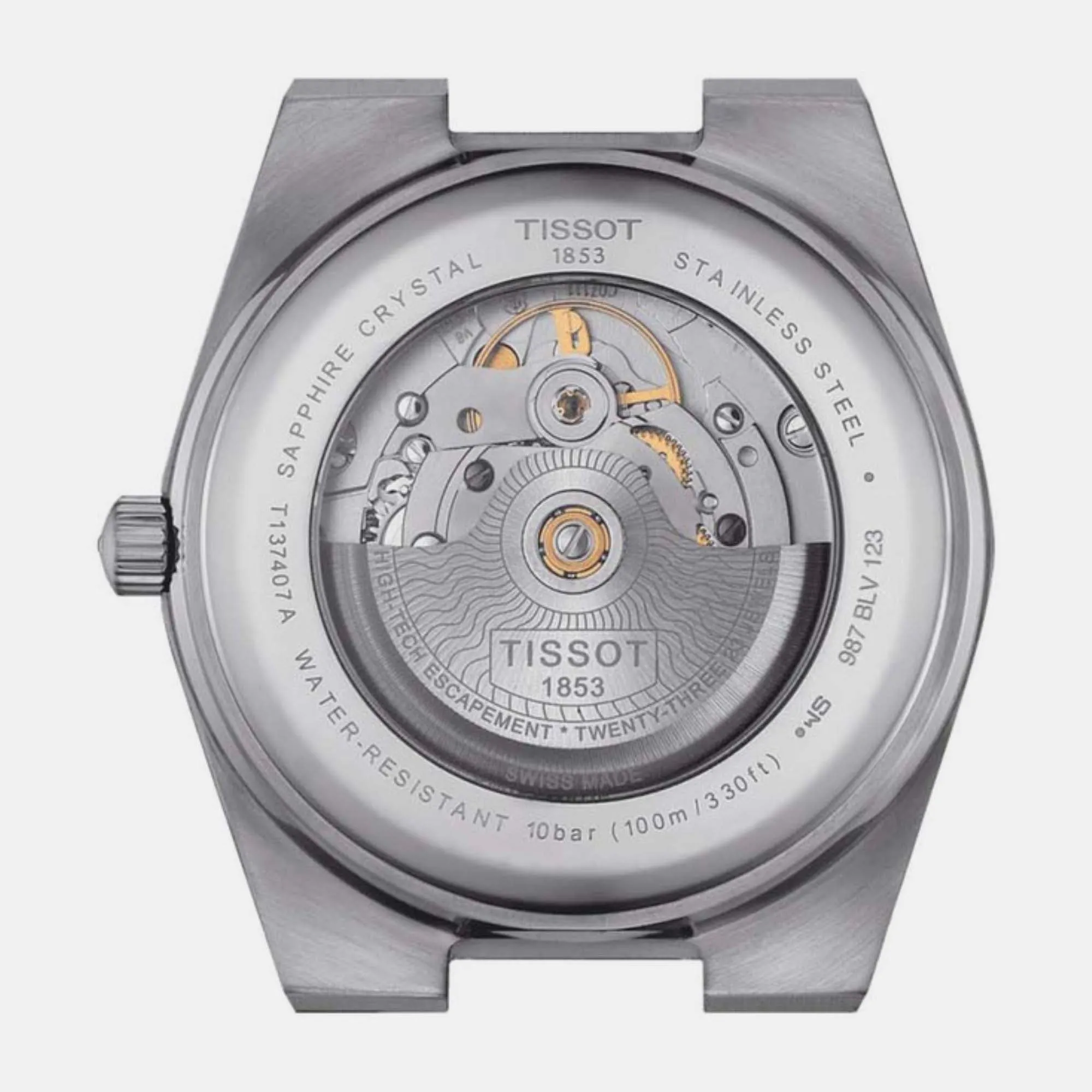 PRX Men Automatic Silicone Watch T1374071704100