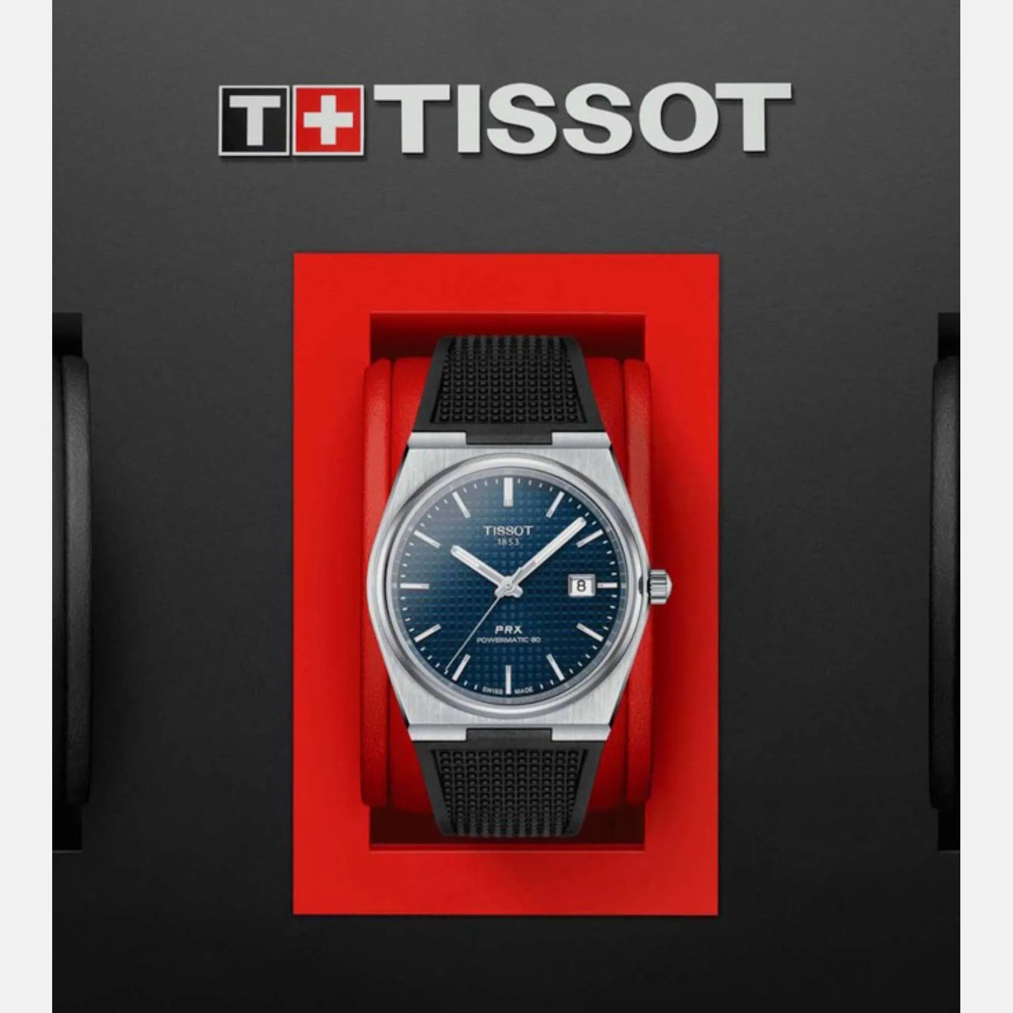 PRX Men Automatic Silicone Watch T1374071704100