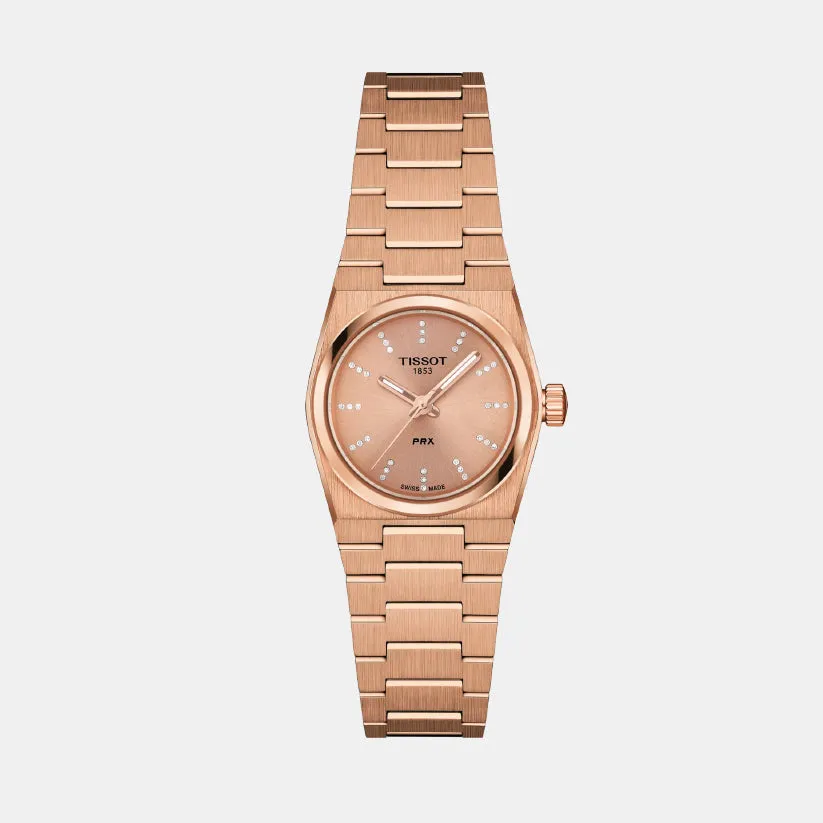PRX Women Quartz Nude Dial Analog Stainless Steel Watch T1370103350600