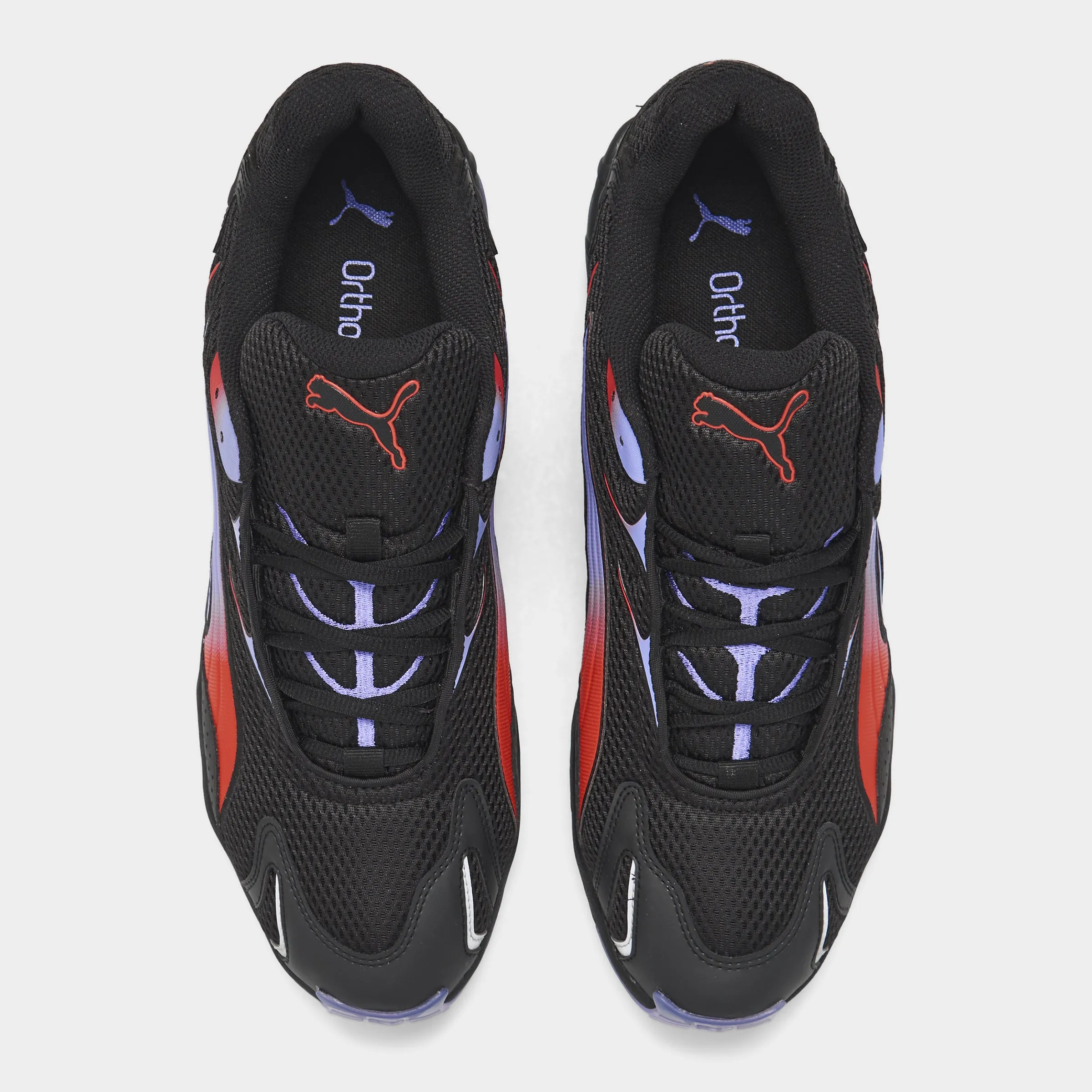 Puma Inhale Black / Red Puma Shoes