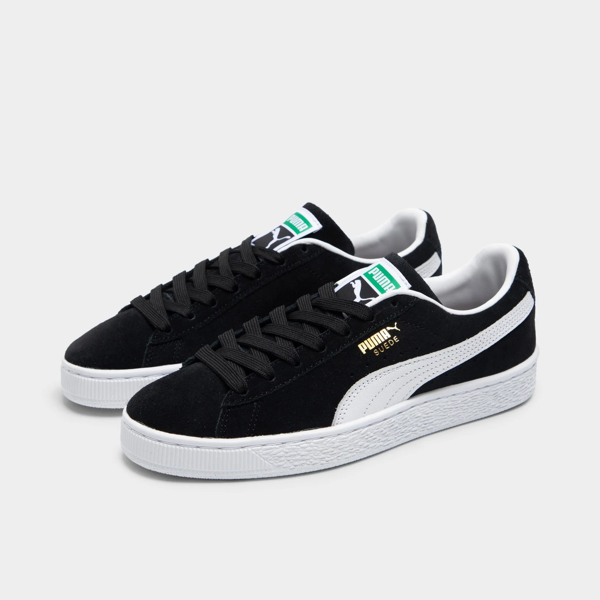 Puma Women's Suede Classic XXI Black / White Puma Shoes